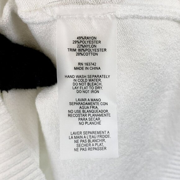 NWT Sioni Lace Sleeve Sweater Size M - Picture 9 of 9